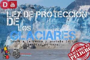 Los humanistas de tercero medio quieren crear un proyecto de ley que proteja a los glaciares.