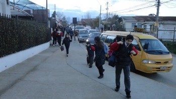 Nuestro Colegio Aconcagua prepara recibimiento a sus alumnos nuevos y antiguos.