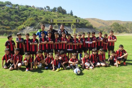 Una de las divisiones más pequeñas de la Escuela de Fútbol.