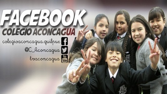 Esta es la imagen de portada de nuestro Facebook Colegio Aconcagua.