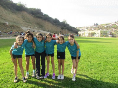 Atletas del Colegio Aconcagua. 